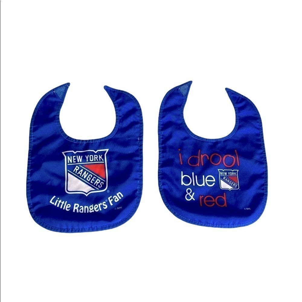 Two New York Ranger NHL Hockey Bibs